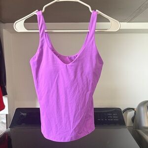 Women’s Scoop Neck Tank Top - Purple